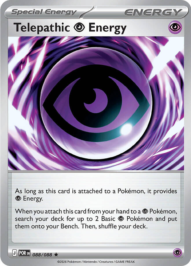 Telepathic Psychic Energy (088/088) [Mega Evolution: Perfect Order] | Exor Games Dartmouth