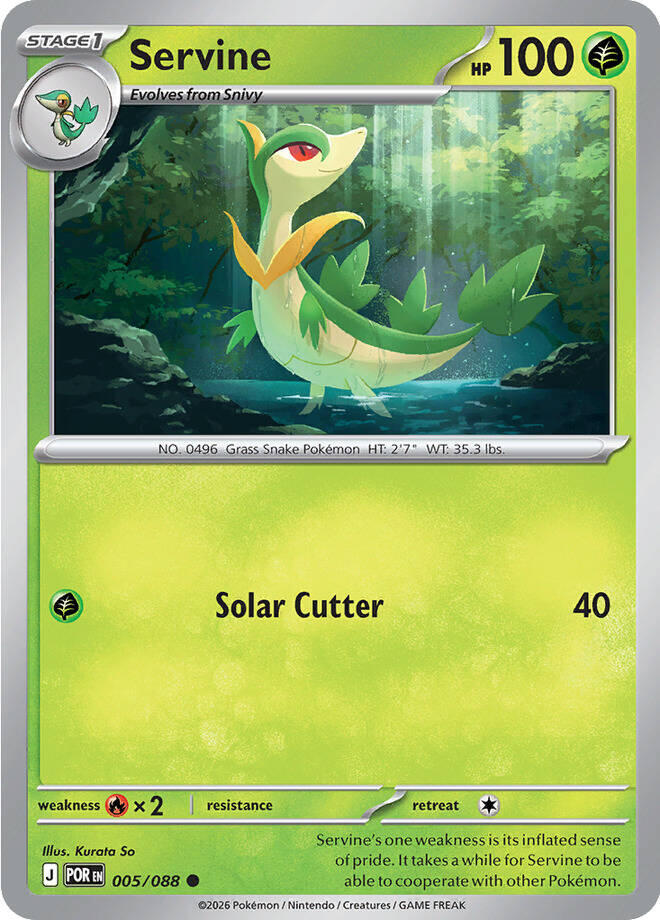 Servine (005/088) [Mega Evolution: Perfect Order] | Exor Games Dartmouth