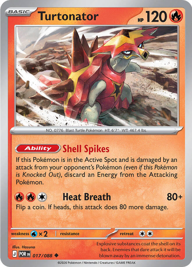 Turtonator (017/088) [Mega Evolution: Perfect Order] | Exor Games Dartmouth