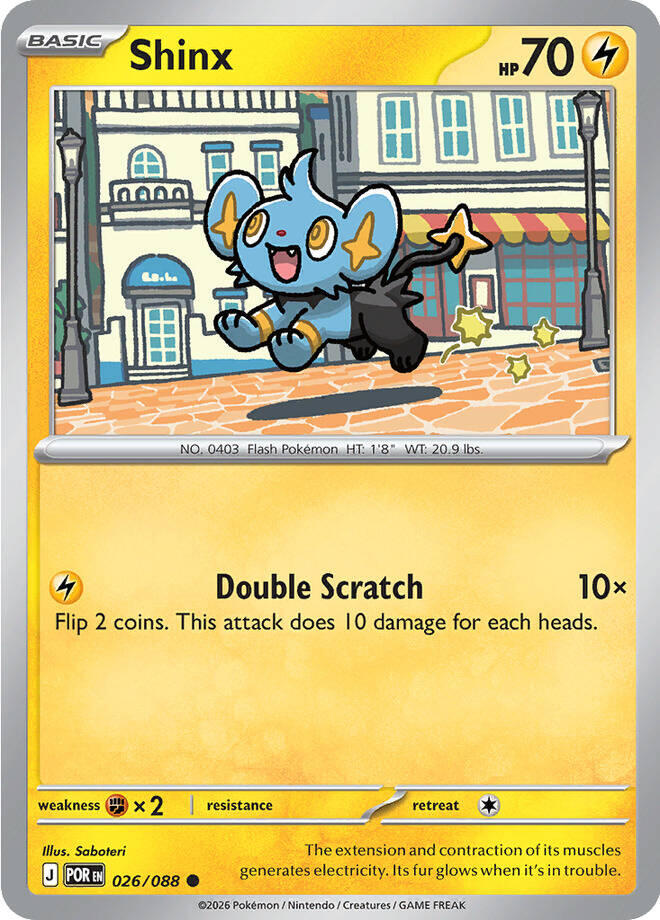 Shinx (026/088) [Mega Evolution: Perfect Order] | Exor Games Dartmouth