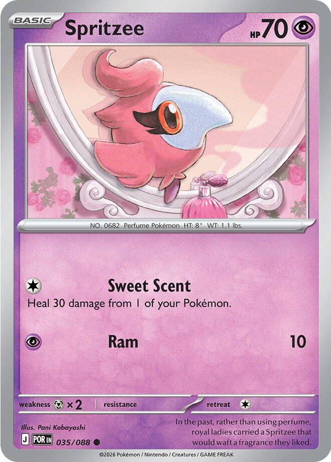 Spritzee (035/088) [Mega Evolution: Perfect Order] | Exor Games Dartmouth