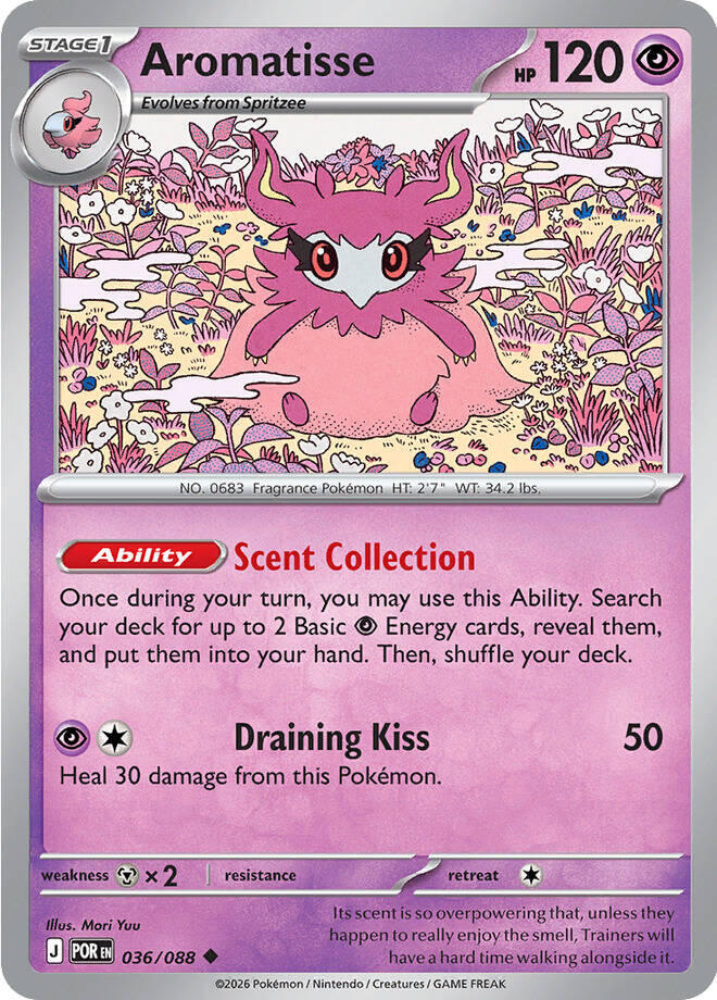 Aromatisse (036/088) [Mega Evolution: Perfect Order] | Exor Games Dartmouth
