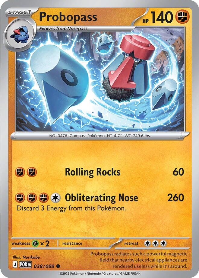 Probopass (038/088) [Mega Evolution: Perfect Order] | Exor Games Dartmouth