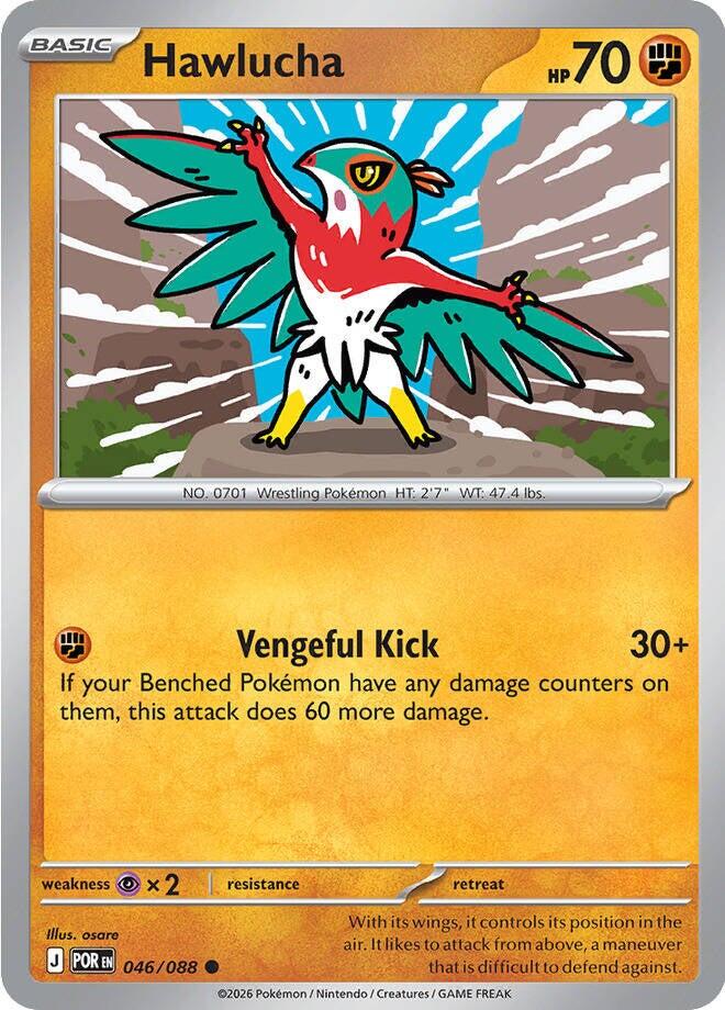 Hawlucha (046/088) [Mega Evolution: Perfect Order] | Exor Games Dartmouth