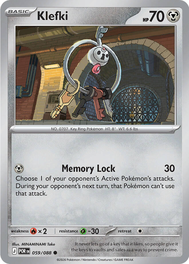 Klefki (059/088) [Mega Evolution: Perfect Order] | Exor Games Dartmouth
