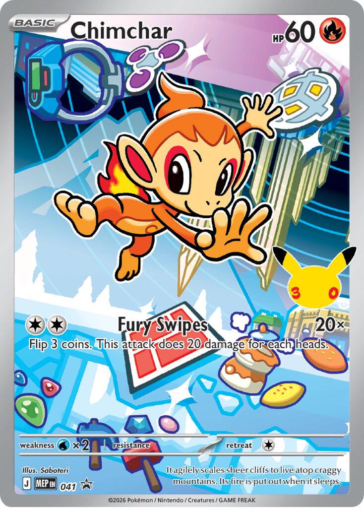 Chimchar (041) [Mega Evolution Promo] | Exor Games Dartmouth