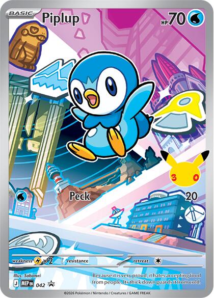 Piplup (042) [Mega Evolution Promo] | Exor Games Dartmouth