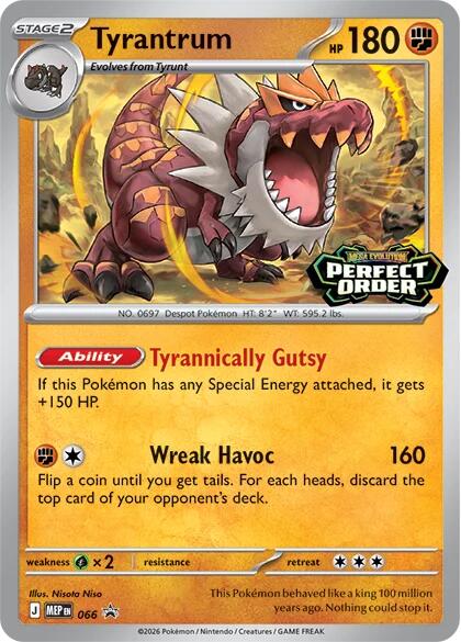 Tyrantrum (066) [Mega Evolution Promo] | Exor Games Dartmouth