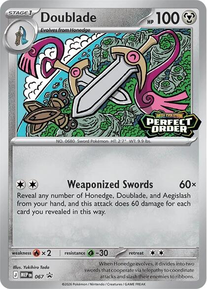 Doublade (067) [Mega Evolution Promo] | Exor Games Dartmouth