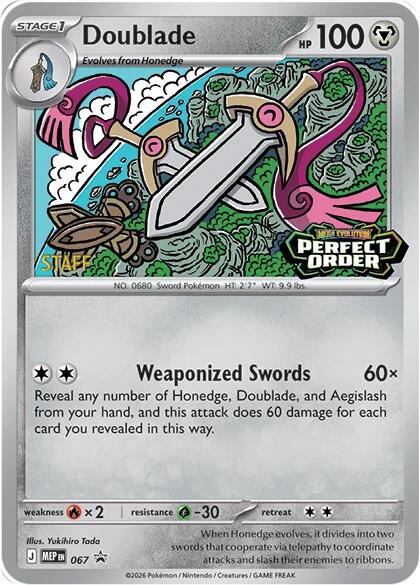 Doublade (067) [Staff] [Mega Evolution Promo] | Exor Games Dartmouth