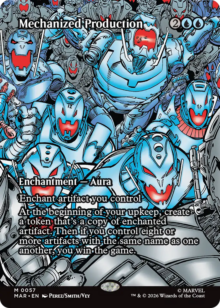 Mechanized Production (Borderless) [Marvel Universe: Eternal-Legal] | Exor Games Dartmouth