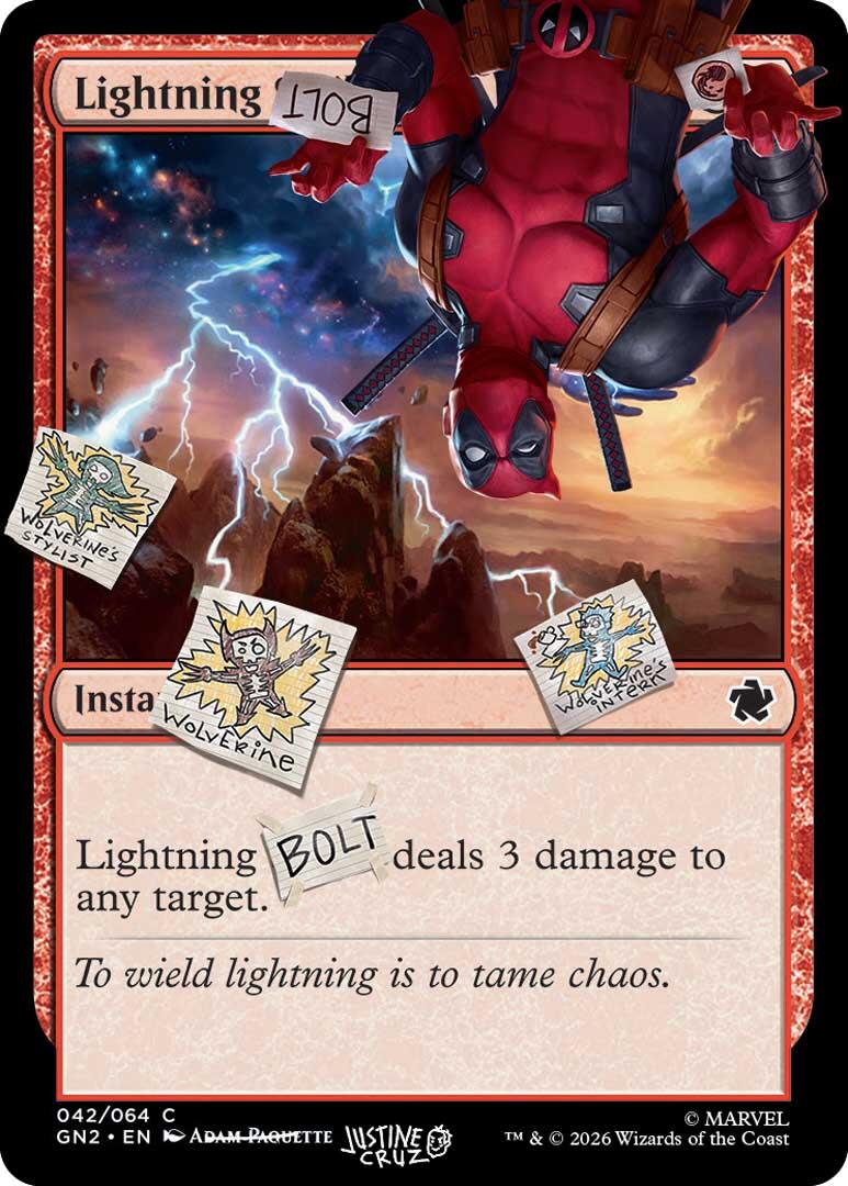 Lightning Bolt (042) [Secret Lair Drop Series] | Exor Games Dartmouth