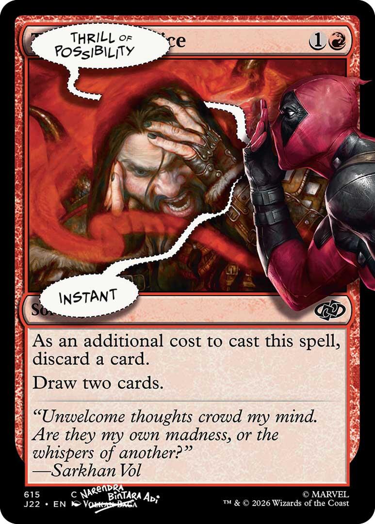 Thrill of Possibility (615) [Secret Lair Drop Series] | Exor Games Dartmouth