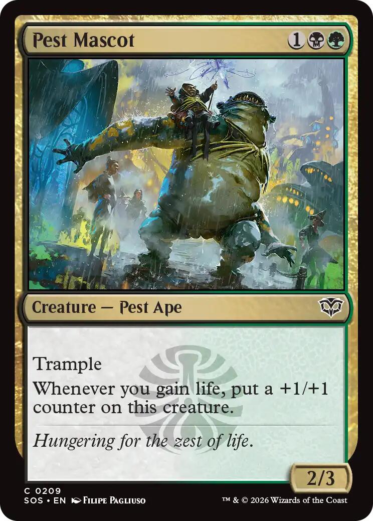 Pest Mascot [Secrets of Strixhaven] | Exor Games Dartmouth