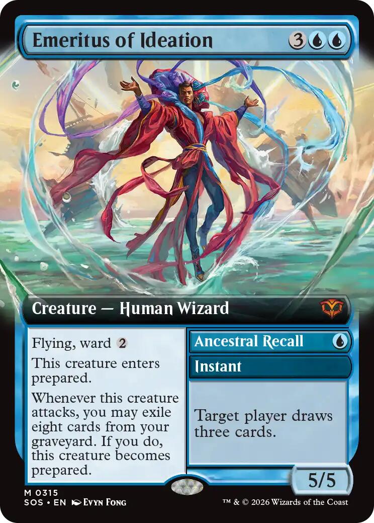 Emeritus of Ideation (Extended Art) [Secrets of Strixhaven] | Exor Games Dartmouth