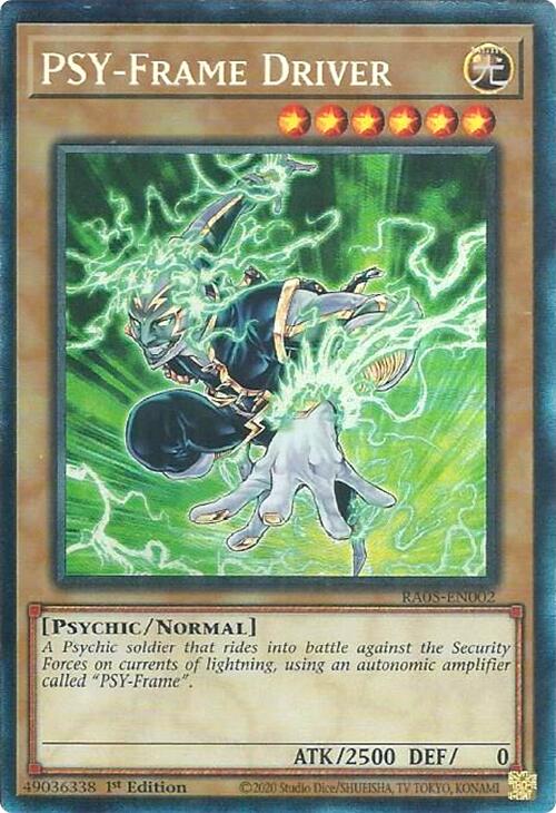 PSY-Frame Driver (Collector's Rare) [RA05-EN002] Collector's Rare | Exor Games Dartmouth