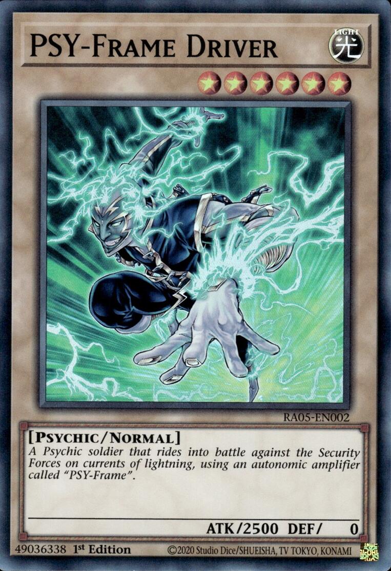 PSY-Frame Driver [RA05-EN002] Super Rare | Exor Games Dartmouth