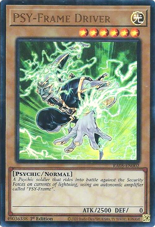 PSY-Frame Driver (Ultra Rare) [RA05-EN002] Ultra Rare | Exor Games Dartmouth