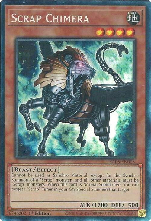 Scrap Chimera (Collector's Rare) [RA05-EN005] Collector's Rare | Exor Games Dartmouth