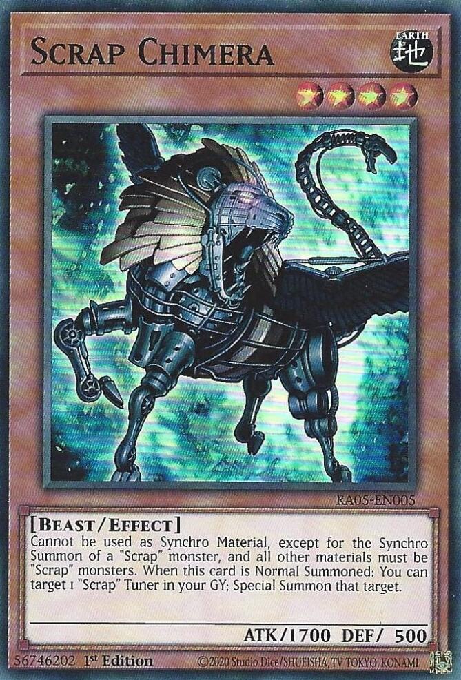Scrap Chimera [RA05-EN005] Super Rare | Exor Games Dartmouth