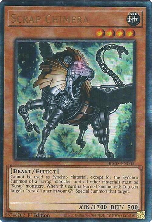 Scrap Chimera (Ultimate Rare) [RA05-EN005] Ultimate Rare | Exor Games Dartmouth