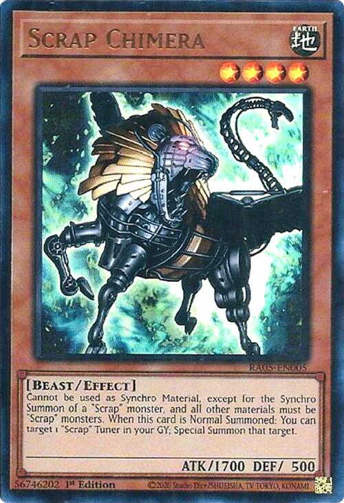 Scrap Chimera (Ultra Rare) [RA05-EN005] Ultra Rare | Exor Games Dartmouth