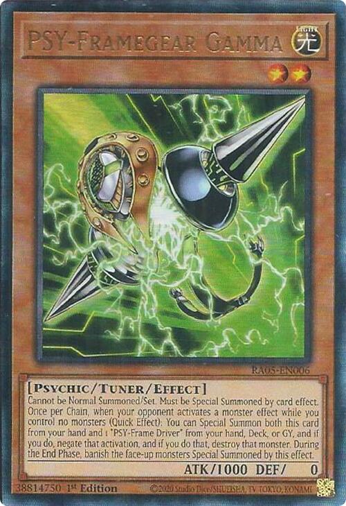 PSY-Framegear Gamma (Ultimate Rare) [RA05-EN006] Ultimate Rare | Exor Games Dartmouth
