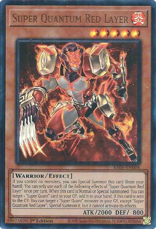Super Quantum Red Layer (Ultra Rare) [RA05-EN008] Ultra Rare | Exor Games Dartmouth