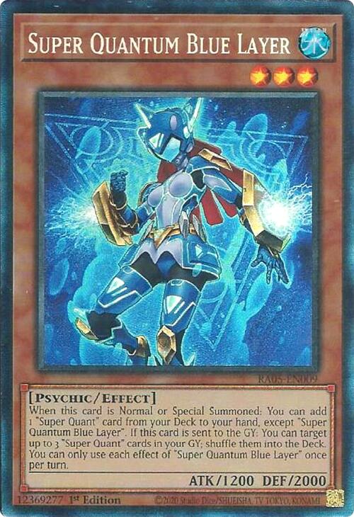 Super Quantum Blue Layer (Collector's Rare) [RA05-EN009] Collector's Rare | Exor Games Dartmouth