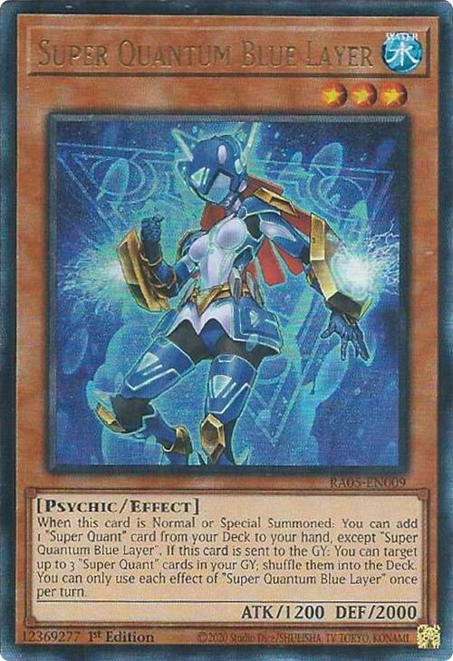 Super Quantum Blue Layer (Ultimate Rare) [RA05-EN009] Ultimate Rare | Exor Games Dartmouth