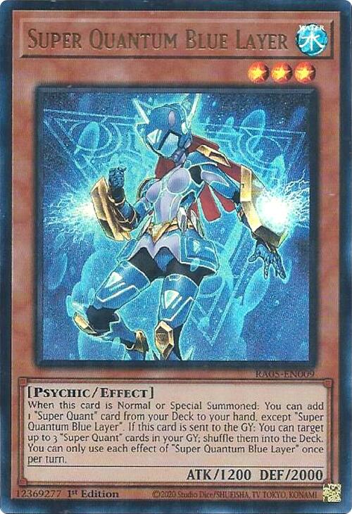Super Quantum Blue Layer (Ultra Rare) [RA05-EN009] Ultra Rare | Exor Games Dartmouth