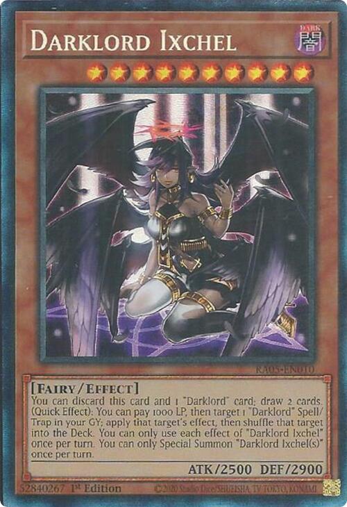 Darklord Ixchel (Collector's Rare) [RA05-EN010] Collector's Rare | Exor Games Dartmouth