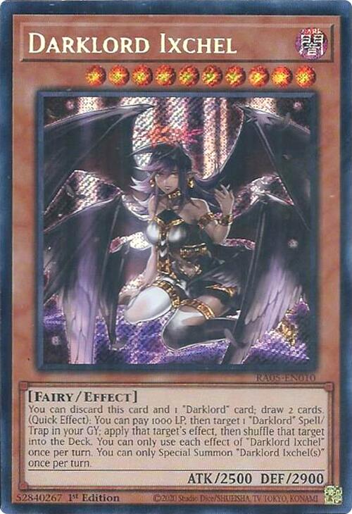 Darklord Ixchel (Secret Rare) [RA05-EN010] Secret Rare | Exor Games Dartmouth
