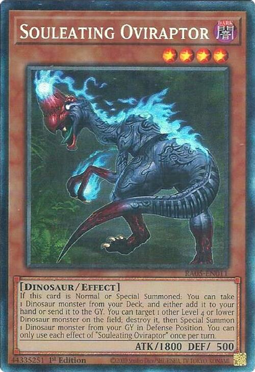 Souleating Oviraptor (Collector's Rare) [RA05-EN011] Collector's Rare | Exor Games Dartmouth