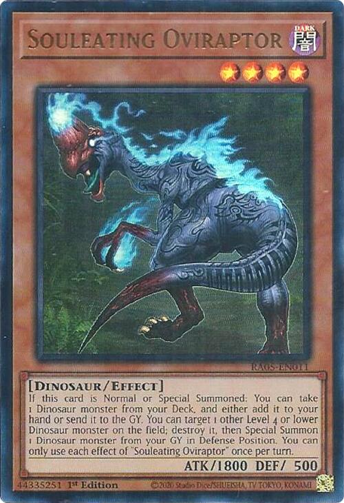 Souleating Oviraptor (Ultra Rare) [RA05-EN011] Ultra Rare | Exor Games Dartmouth