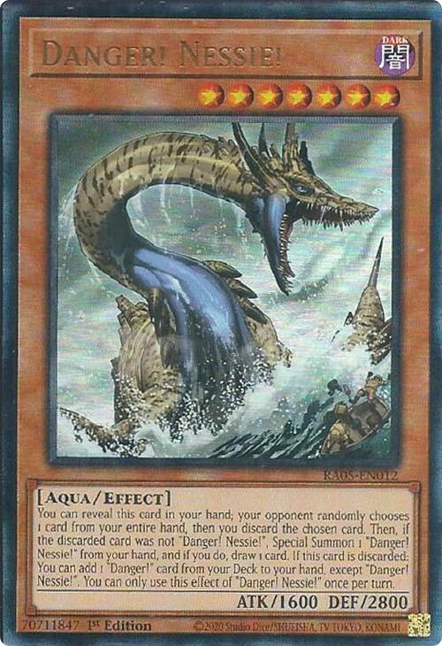 Danger! Nessie! (Ultimate Rare) [RA05-EN012] Ultimate Rare | Exor Games Dartmouth