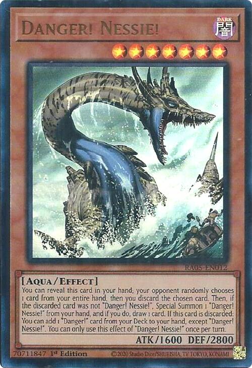 Danger! Nessie! (Ultra Rare) [RA05-EN012] Ultra Rare | Exor Games Dartmouth