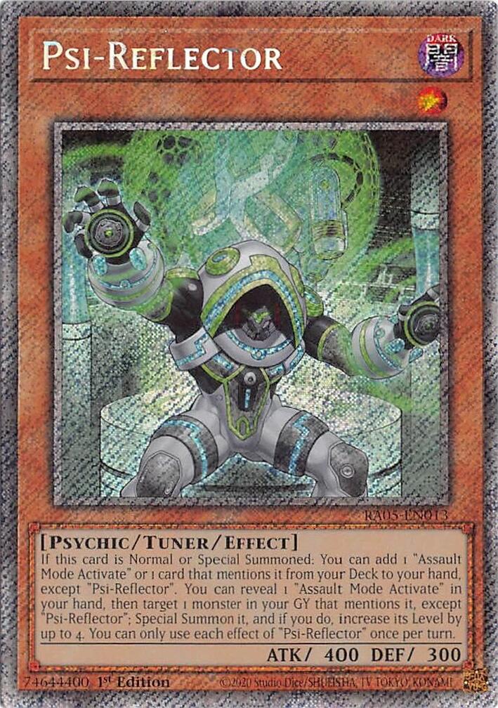 Psi-Reflector (Platinum Secret Rare) [RA05-EN013] Platinum Secret Rare | Exor Games Dartmouth