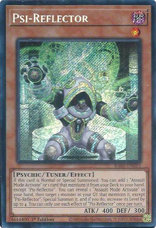 Psi-Reflector (Secret Rare) [RA05-EN013] Secret Rare | Exor Games Dartmouth