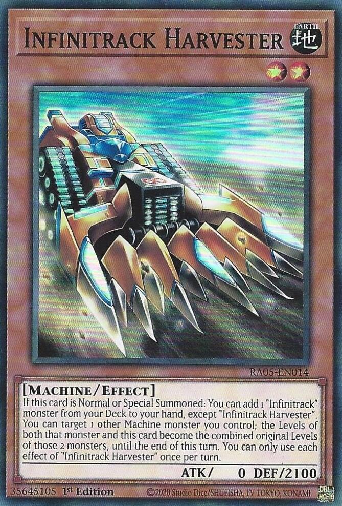 Infinitrack Harvester [RA05-EN014] Super Rare | Exor Games Dartmouth