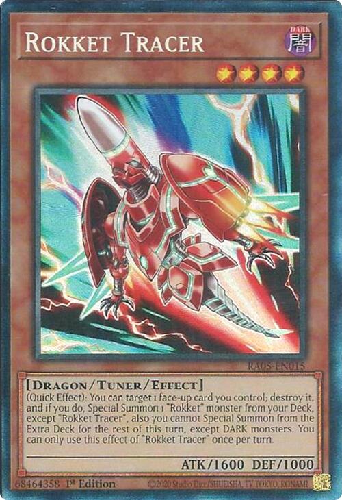 Rokket Tracer (Collector's Rare) [RA05-EN015] Collector's Rare | Exor Games Dartmouth