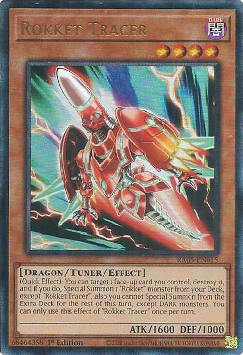 Rokket Tracer (Ultimate Rare) [RA05-EN015] Ultimate Rare | Exor Games Dartmouth