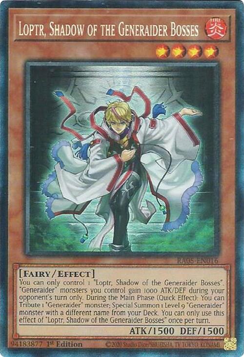 Loptr, Shadow of the Generaider Bosses (Collector's Rare) [RA05-EN016] Collector's Rare | Exor Games Dartmouth
