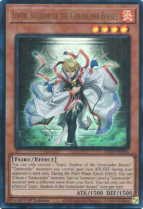 Loptr, Shadow of the Generaider Bosses (Ultra Rare) [RA05-EN016] Ultra Rare | Exor Games Dartmouth
