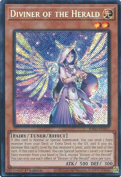 Diviner of the Herald (Secret Rare) [RA05-EN017] Secret Rare | Exor Games Dartmouth