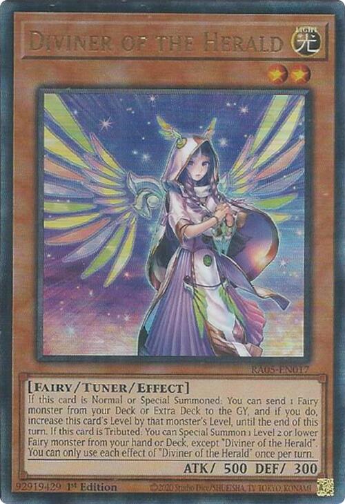 Diviner of the Herald (Ultimate Rare) [RA05-EN017] Ultimate Rare | Exor Games Dartmouth