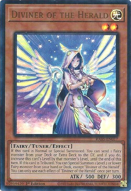 Diviner of the Herald (Ultra Rare) [RA05-EN017] Ultra Rare | Exor Games Dartmouth