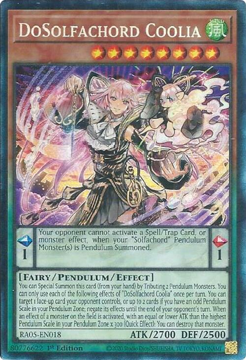 DoSolfachord Coolia (Collector's Rare) [RA05-EN018] Collector's Rare | Exor Games Dartmouth