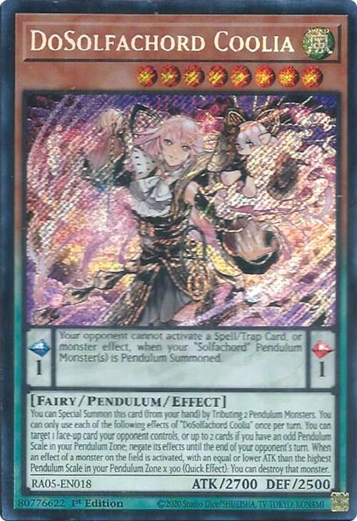 DoSolfachord Coolia (Secret Rare) [RA05-EN018] Secret Rare | Exor Games Dartmouth