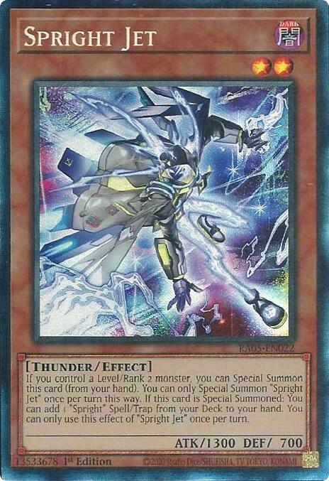 Spright Jet (Collector's Rare) [RA05-EN022] Collector's Rare | Exor Games Dartmouth